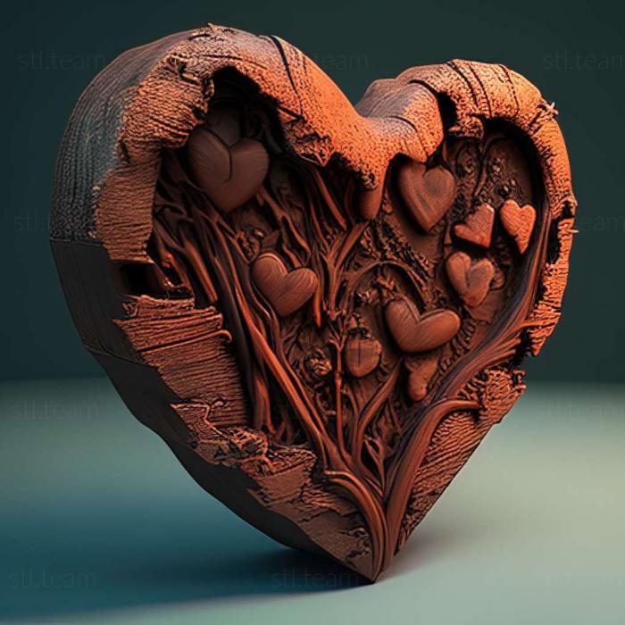 3D модель Игра Ржавые сердца (STL)